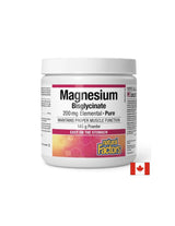 Magnezij (bisglicinat), 200 mg x 120 g prahu