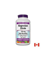 Magnezijev citrat z visoko absorpcijo - magnezijev citrat z visoko absorpcijo 150 mg, 300 kapsul