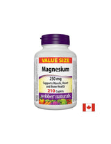 Magnezij - magnezij (oksid, malat, glicerofosfat) 250 mg, 210 kapetov