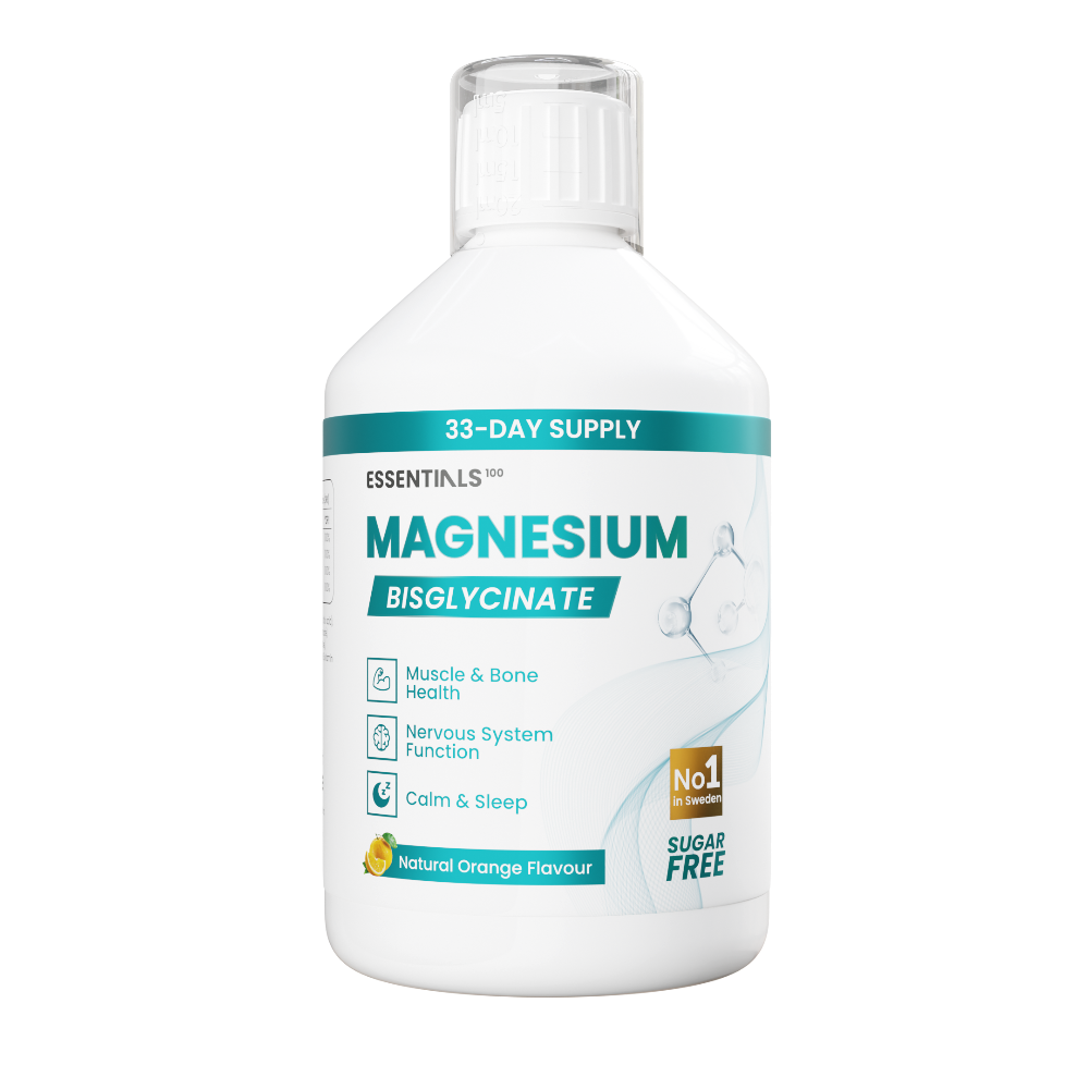 Tekoči magnezij 375 mg bisglicinata (50/33 odmerkov) - 500 ml
