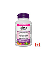 Maca za ženske x 60 kapsul <tc>Webber Naturals</tc>