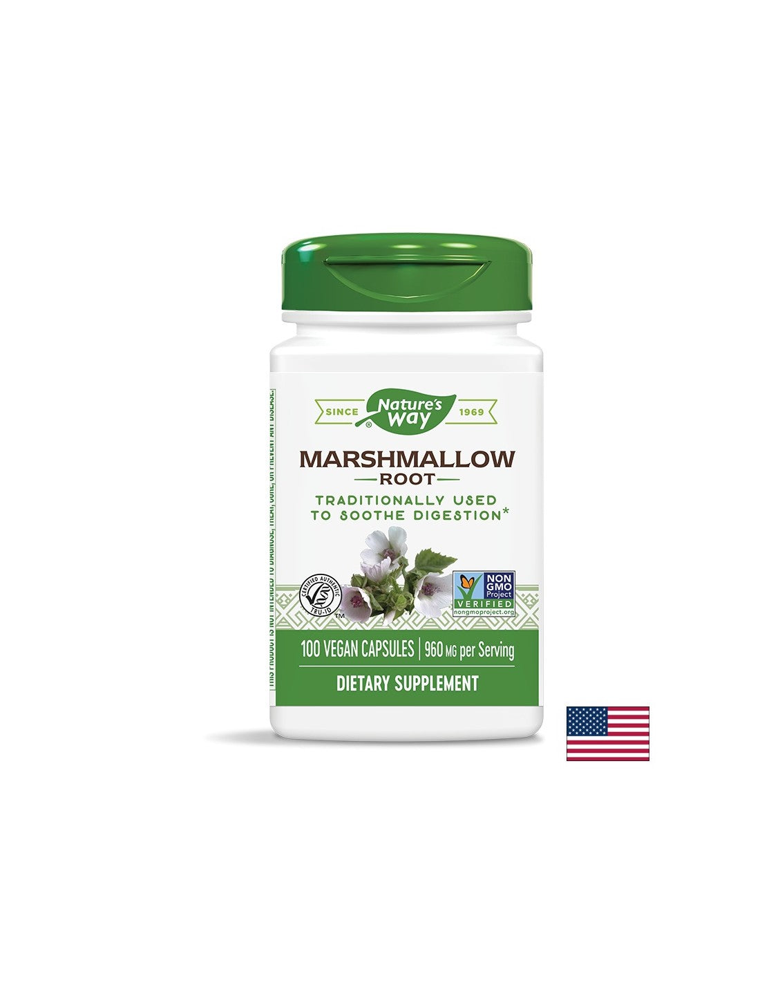 Koren marshmallow 480 mg - 100 kapsul