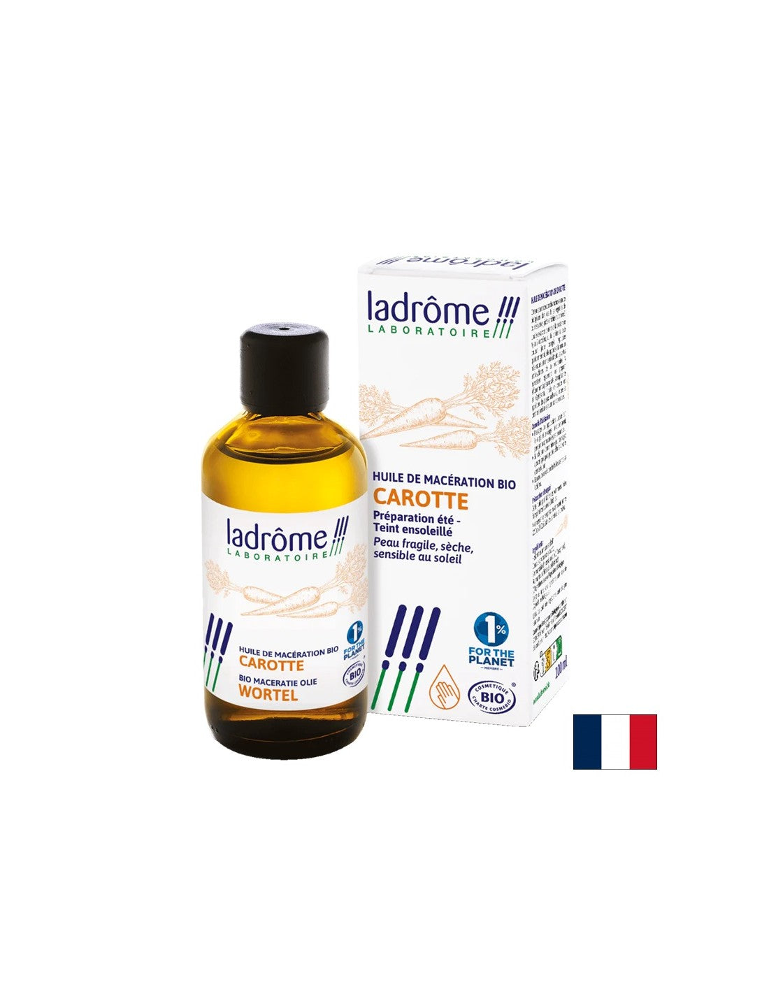 Korenčkovo olje (olje macerirano), bio 100 ml