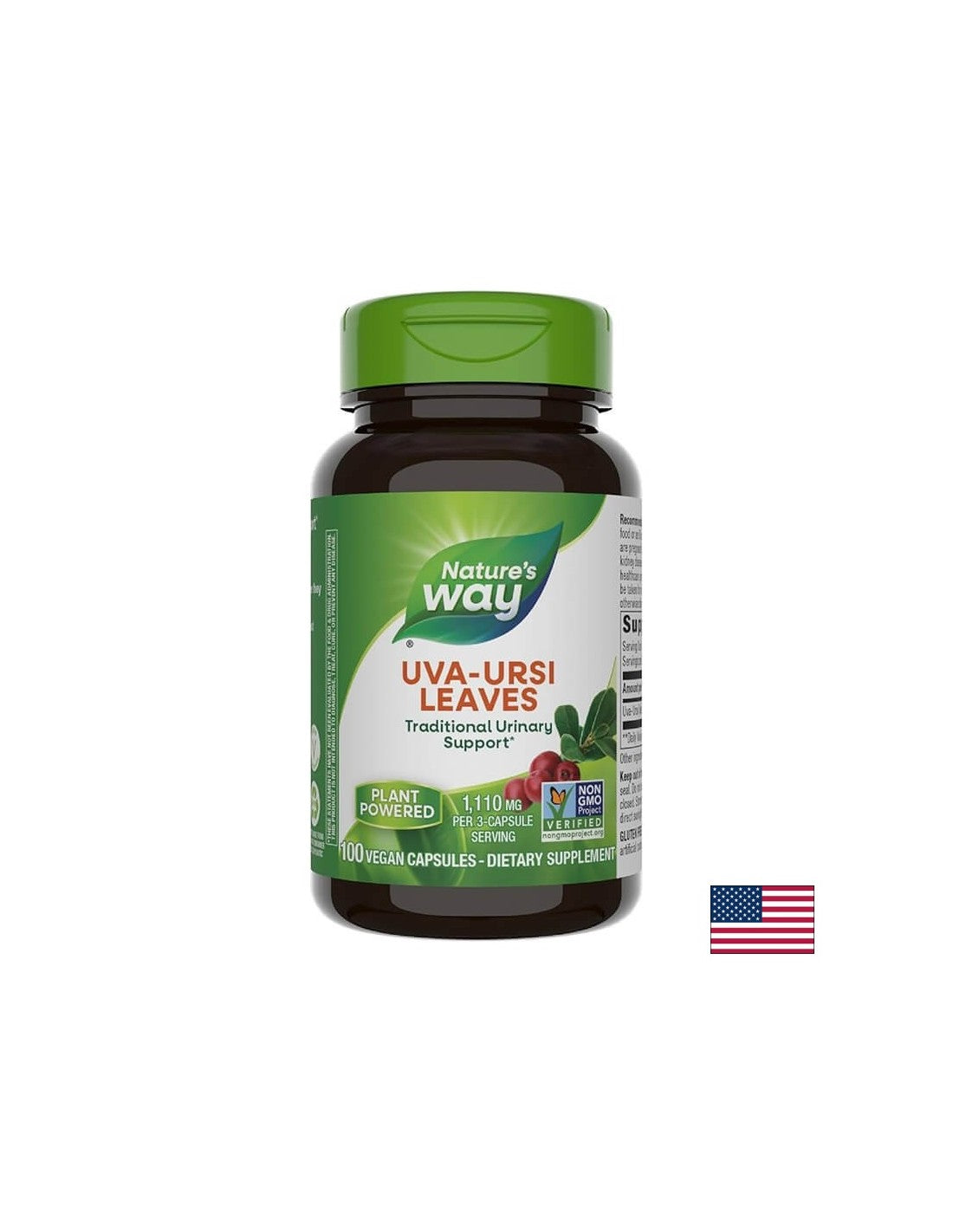 Uva Ursi 480 mg - 100 kapsul