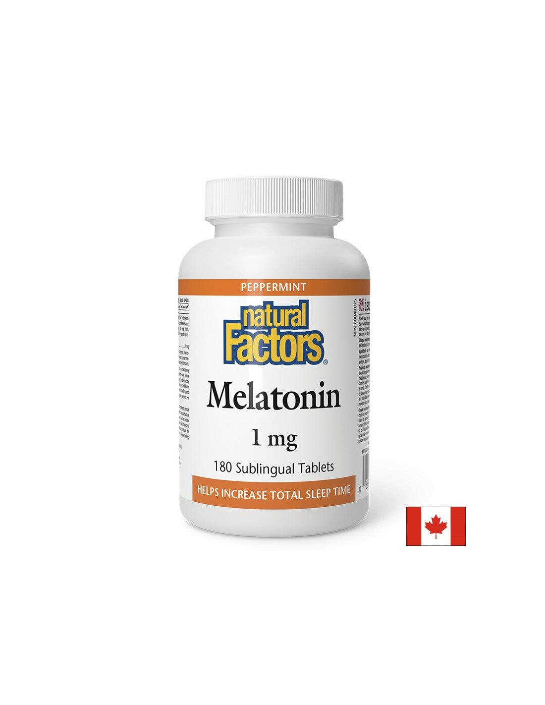 Melatonin 1 mg - 180 podjezičnih tablet