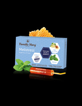 Antistress ampoules (with lemon balm and honey) Melistress, 10 pcs. - Nutra Best Europe