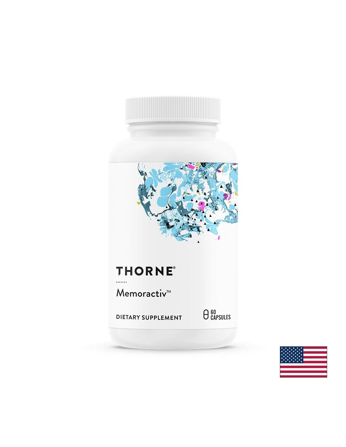 Memoractiv ™ Formula kognitivno zdravje, 60 kapsul