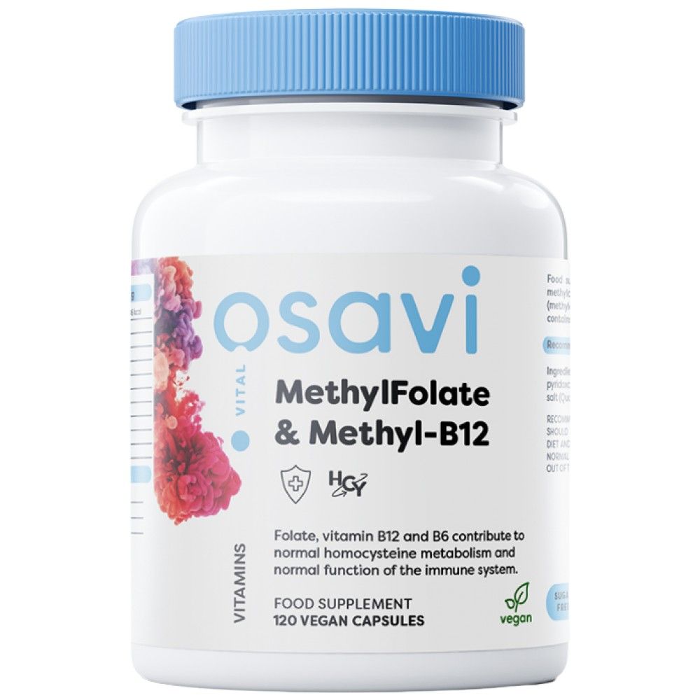 Metilfolat in metil-B12 | s quatrefolic® - 120 kapsul