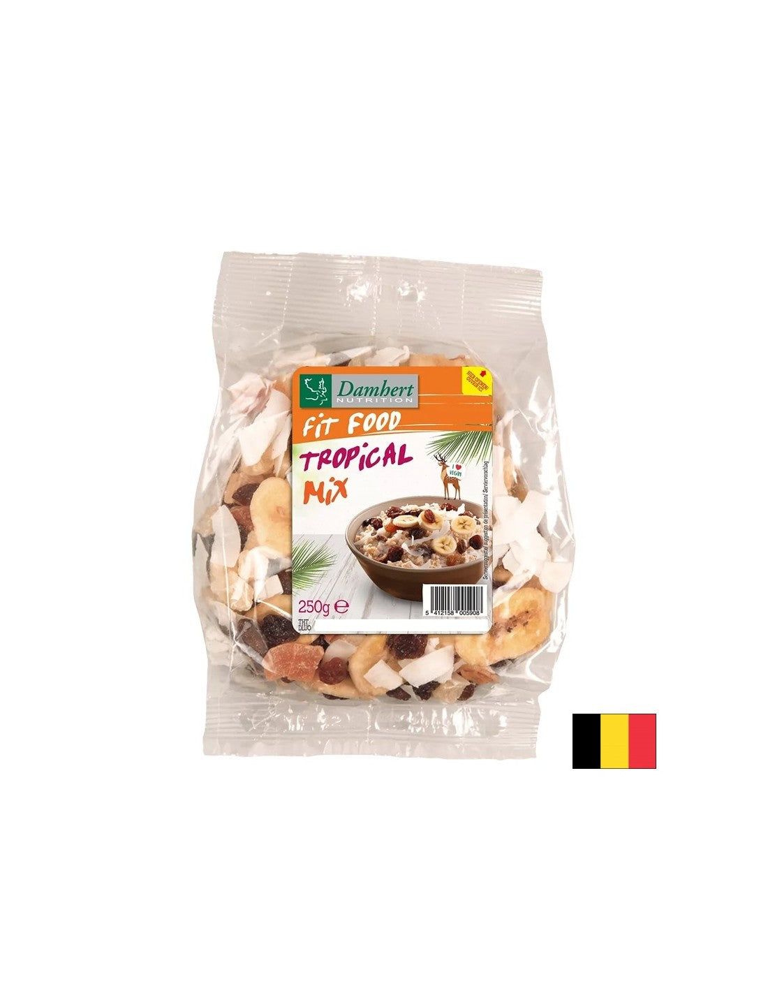 Mešanica posušenega tropskega sadja, 250 g