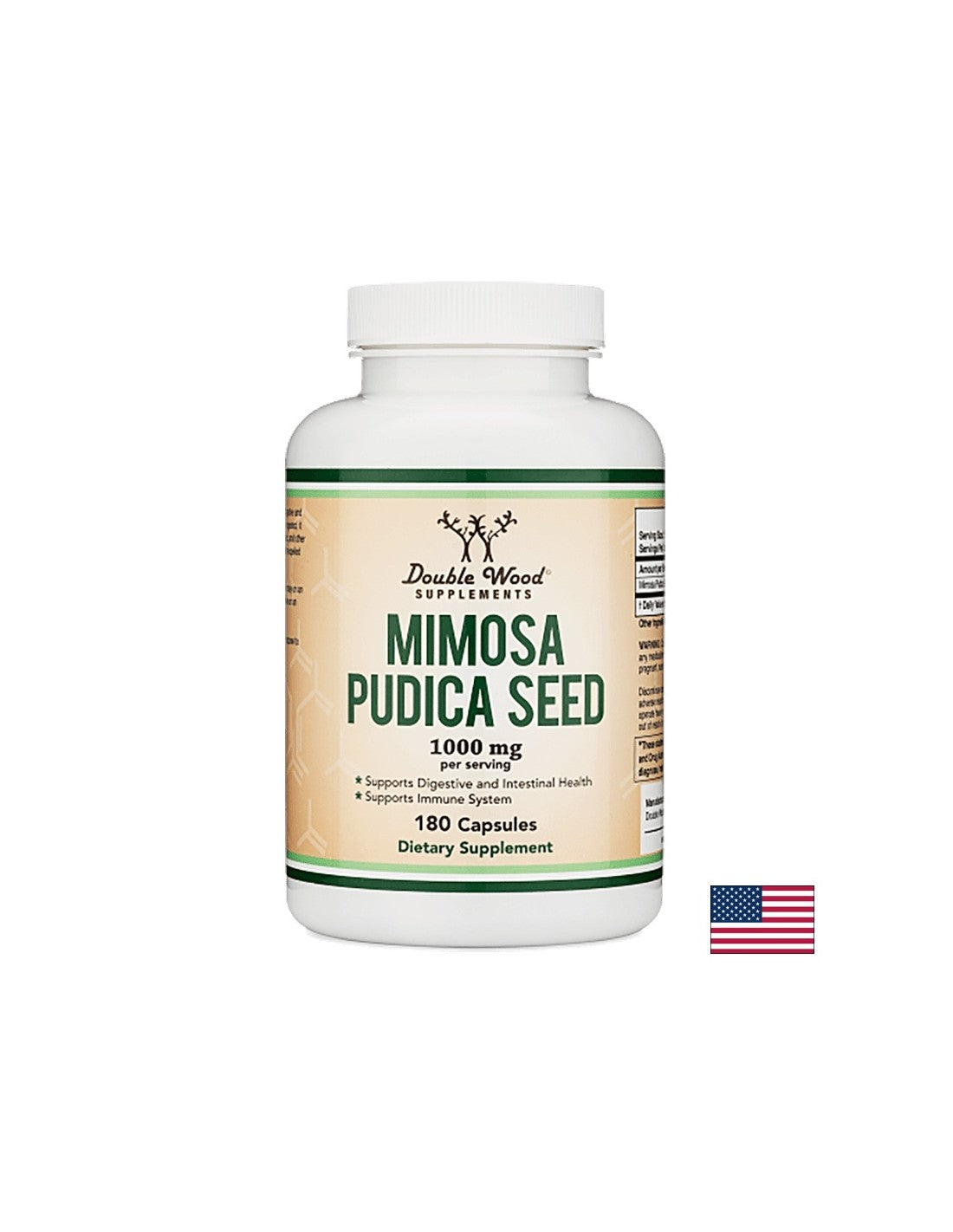 Mimosa pudica/ Mimosa pudica (semena), 180 kapsul <tc>Double Wood</tc>