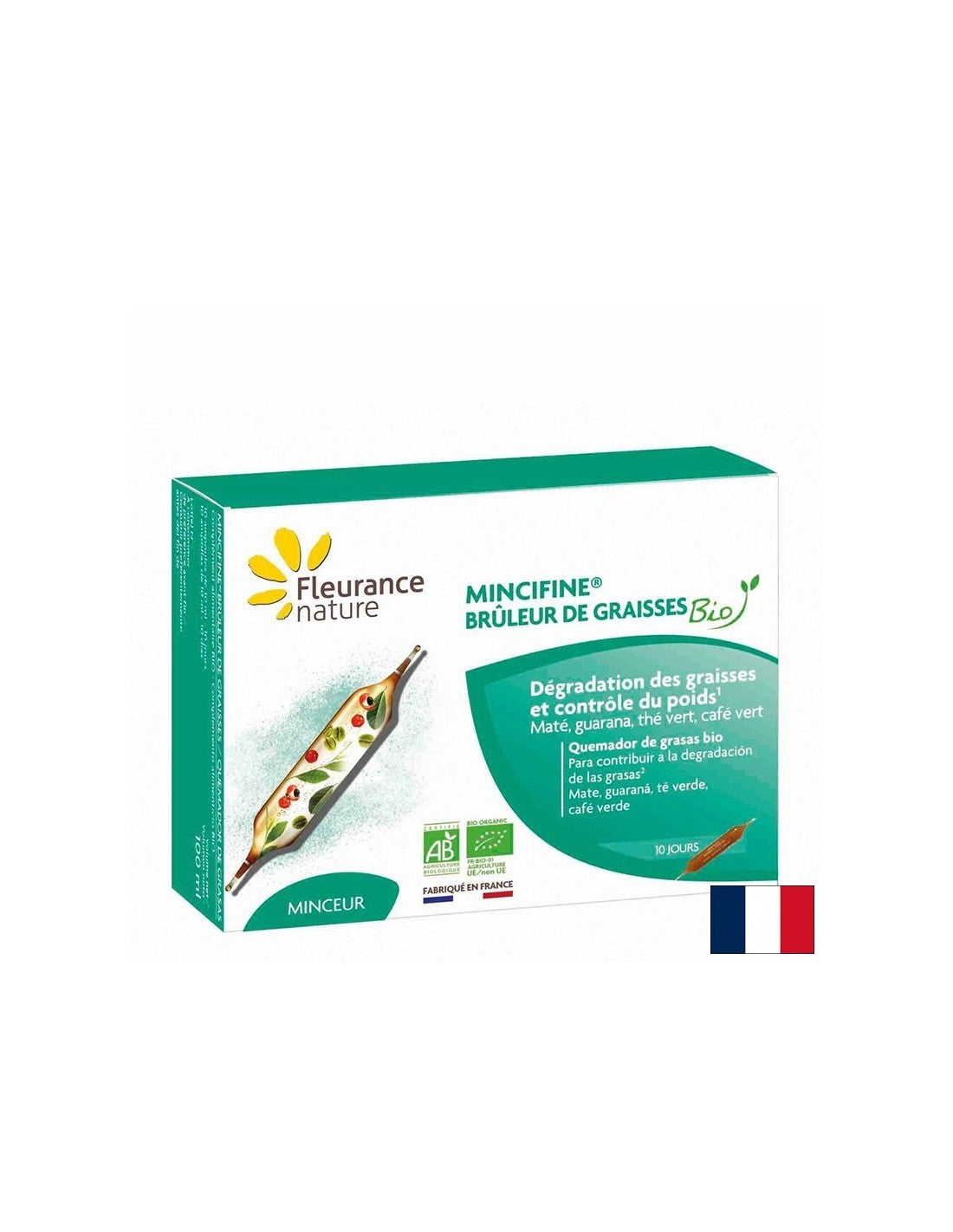 Mincifine - formula za kurjenje zeliščnih maščob, 10 ampul za pijačo