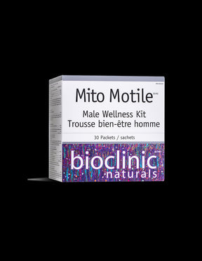 Mito Motile™ Male Wellness Kit - Fertility formula for men, 30 packets Natural Factors - Nutra Best Europe