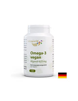 Funkcija možganov in srca - omega -3 (iz alg) - veganska, 625 mg x 120 kapsul