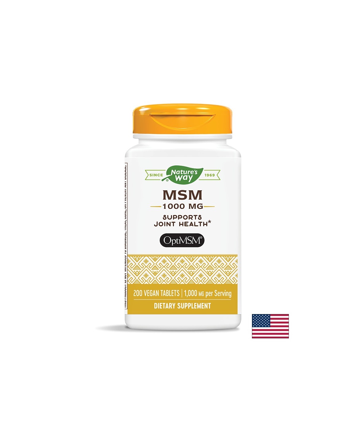 MSM 1000 mg - 200 tablet