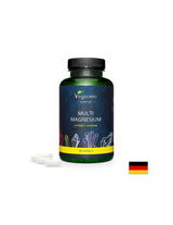 Multi magnezij - Multi magnezij z vitaminoma B2 in B6, 180 <tc>Vegavero</tc> kapsule