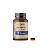 Mišična funkcija, srce in nevrološko zdravje-magnezij (tri-magnezij-dicitrat), 120 mg x 210 kapsul