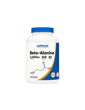 Strength and Endurance - Beta Alanine, 850 mg x 120 capsules - Nutra Best Europe