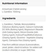 L -karnitin aminokislina - 90 tablet
