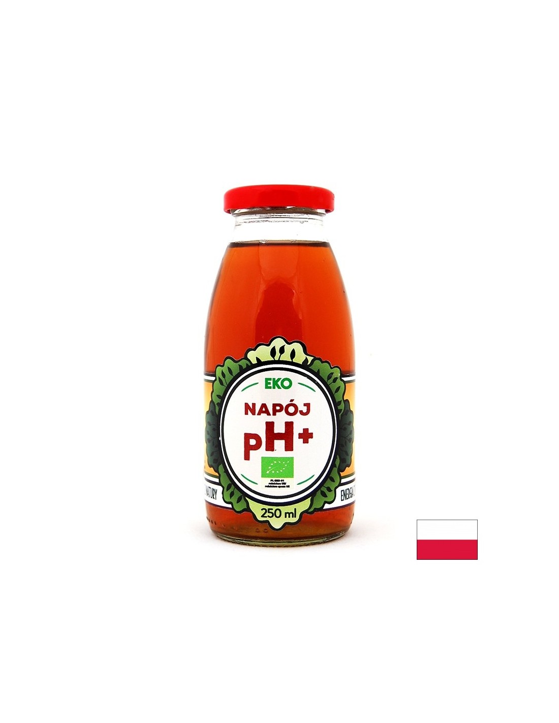 Napitek za dobro ravnovesje elektrolitov pH+ Bio, 250 ml <tc>Dary Natury</tc>