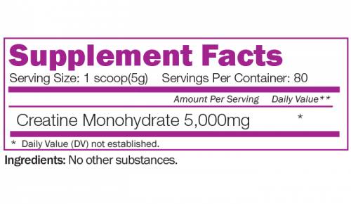 Kreatin monohidrat - 400 gramov