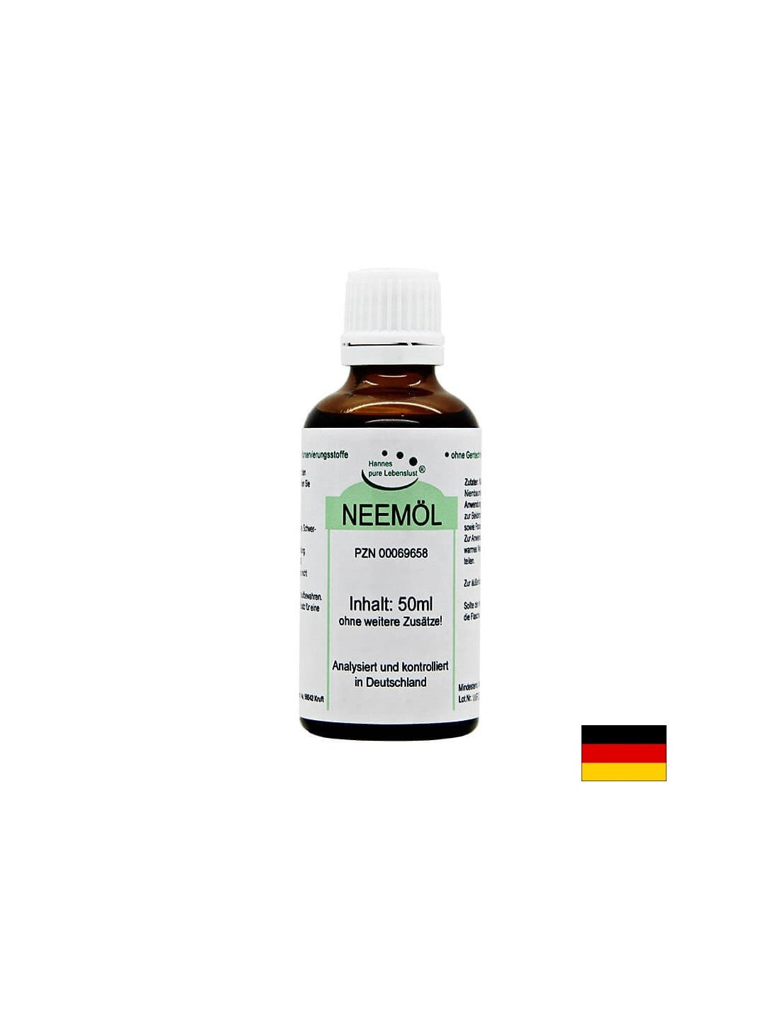 Neemöl / hladno stisnjeno olje Neem, 50 ml El Comfa