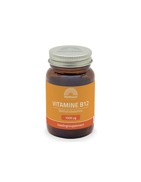 Nervous system - Vitamin B12 (methylcobalamin), 1000 µg x 60 lozenges - Nutra Best Europe