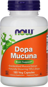 Dopa mucuna [180 kapsul, 90 obrokov]