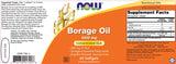 Borage olje 1000 mg - 60 gel kapsul