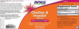 Choline & Inositol 500 mg - 100 kapsul