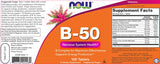 Vitamin B-50 [100 tablet, 100 odmerkov]