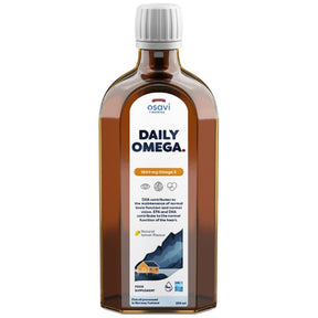 Daily Omega Liquid | Natural Lemon Flavored - 250 ml - Nutra Best Europe
