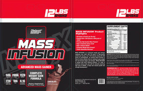 Mass Infusion Gainer - 5450 grams - Nutra Best Europe
