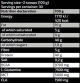 Zlata linija/ovseni obrok/z beljakovinami, BCAA, glutamin, mct - 3000 gramov
