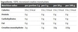 Kreatin monohidrat v prahu - 550 gramov