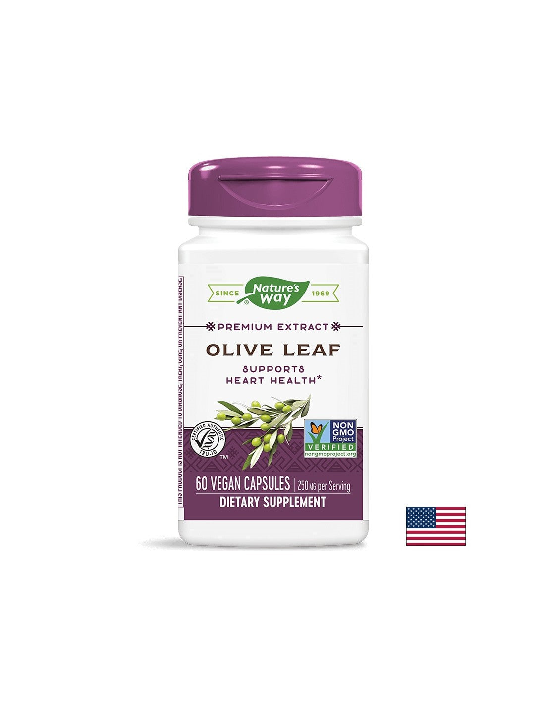 Oljčni list / oljk (list) 430 mg x 60 kapsule narava pot