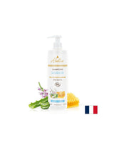 Mehčanje šampona za lase z organskim medom in aloe vero, 400 ml