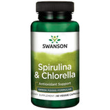 Izdelana z organsko spirulino in Chlorella 400 mg 90 kapsul