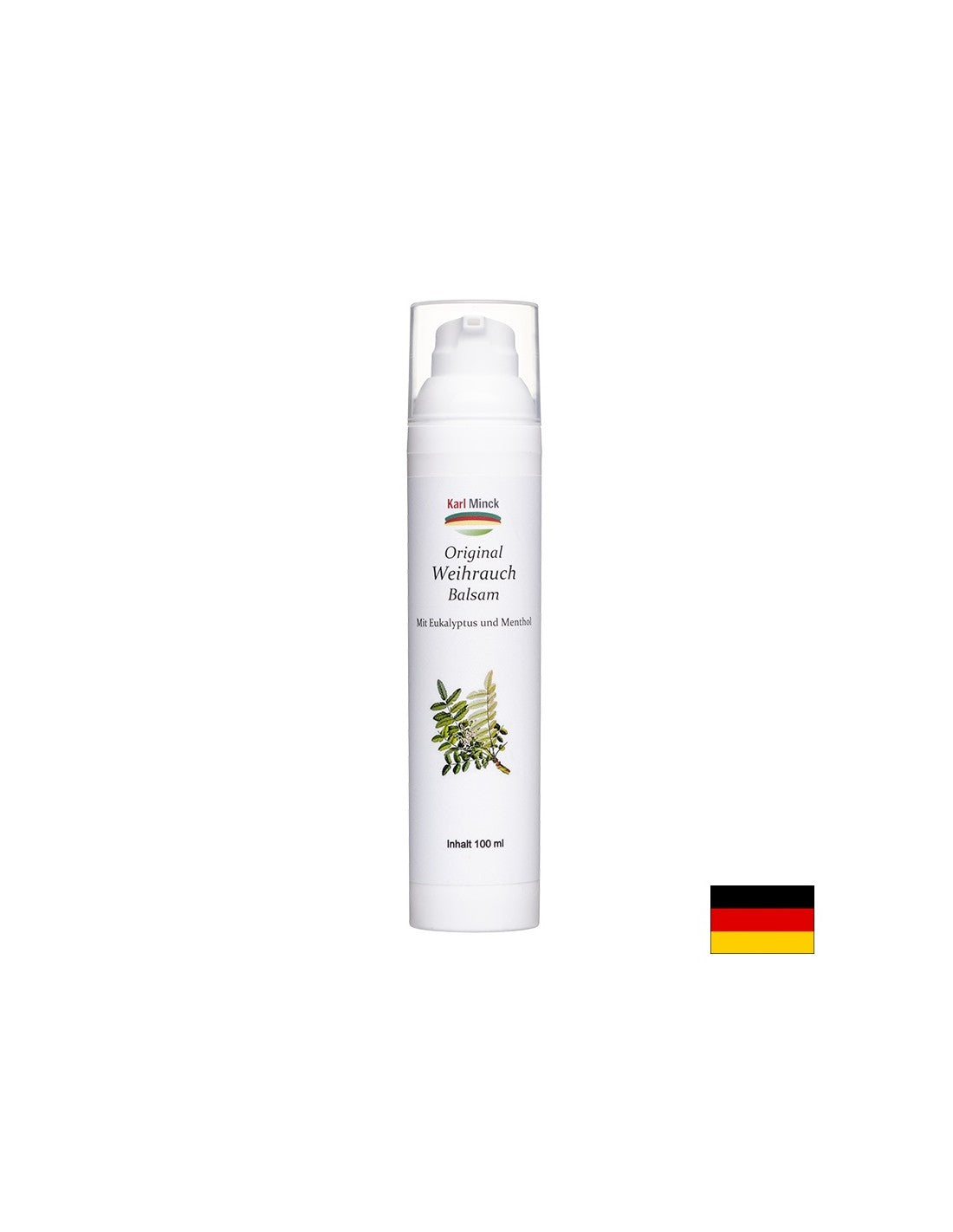 Original Weihrauch Balsam mit Eukalyptus und Menthol - Balzam s kadilom, mentolom in evkaliptusom, 100 ml <tc>Karl Minck</tc>