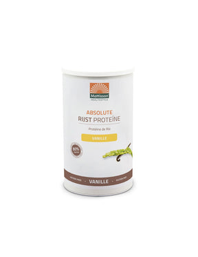 Rice protein powder - vanilla flavor, 500 g Mattisson Healthstyle - Nutra Best Europe