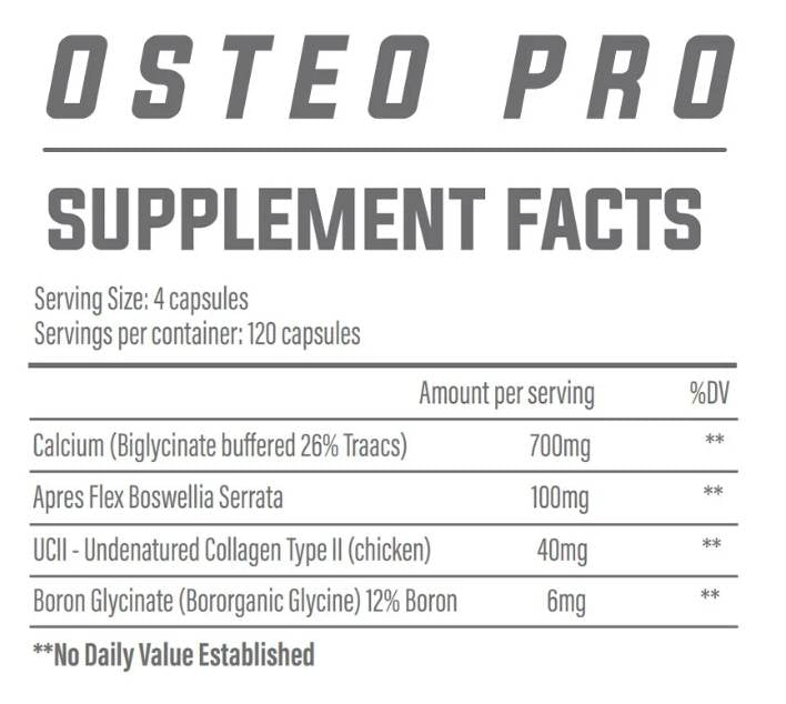 Osteo Pro | s kolagenom tipa 2 - 120 kapsul