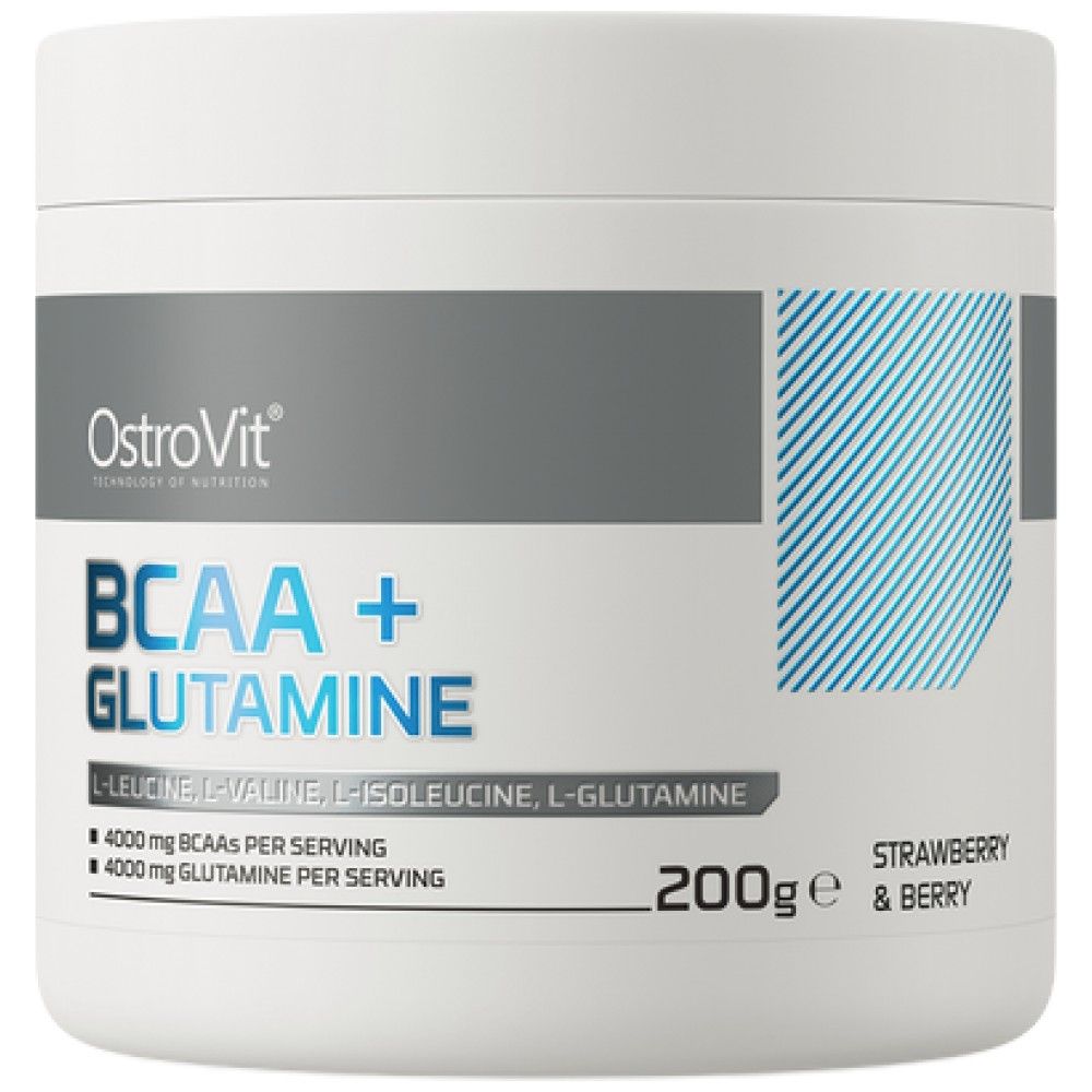BCAA + glutaminski prah - 200 gramov