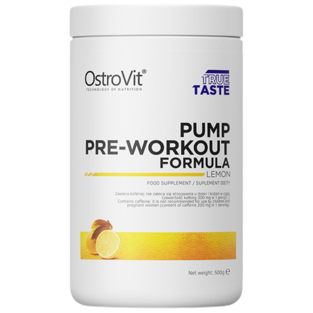 Formula pred vadbo črpalke - 500 gramov