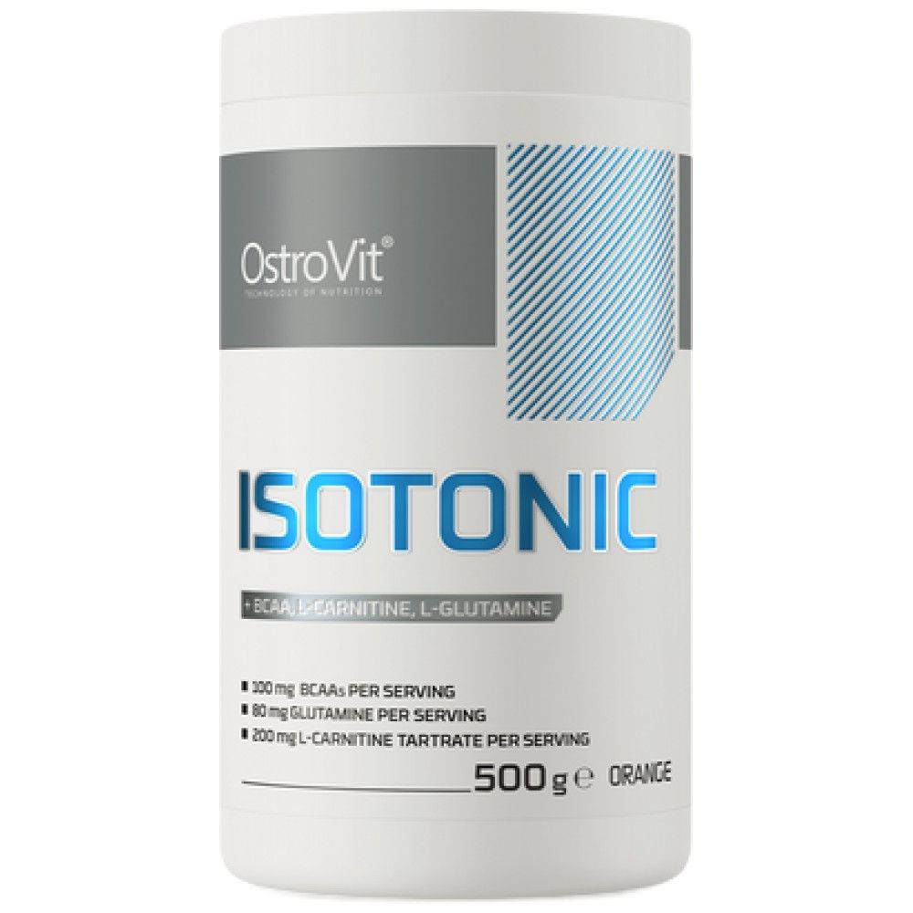 Izotonični prah + BCAA, L-karnitin, L-glutamin-500 gramov