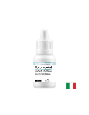 Moisturizing eye drops with hyaluronic acid, hypromellose and floral water, 10 ml - Nutra Best Europe