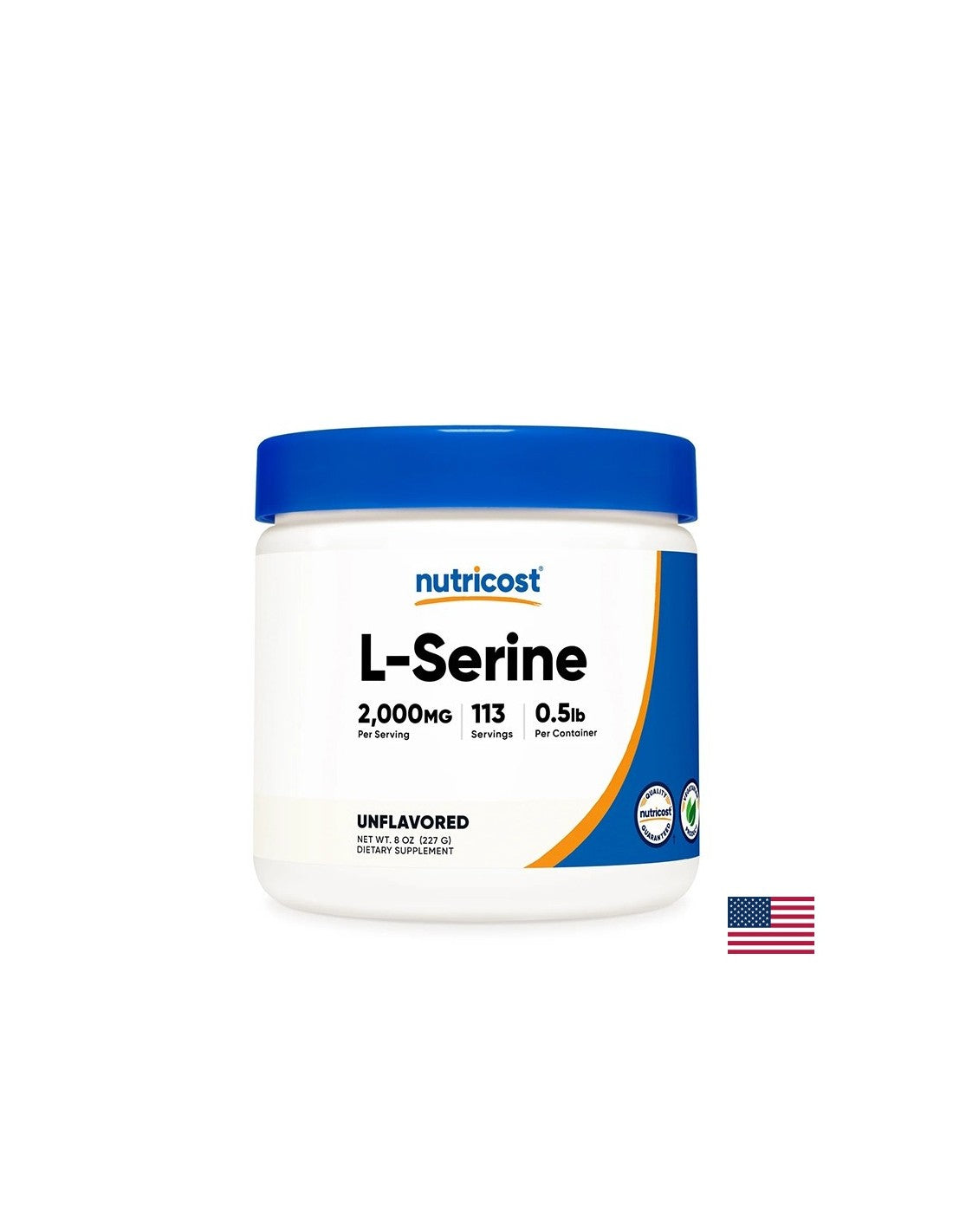 Spomin in koncentracija - L -serin, 227 g prahu