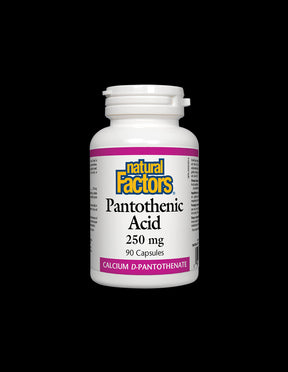 Pantothenic Acid 250 mg - 90 capsules - Nutra Best Europe