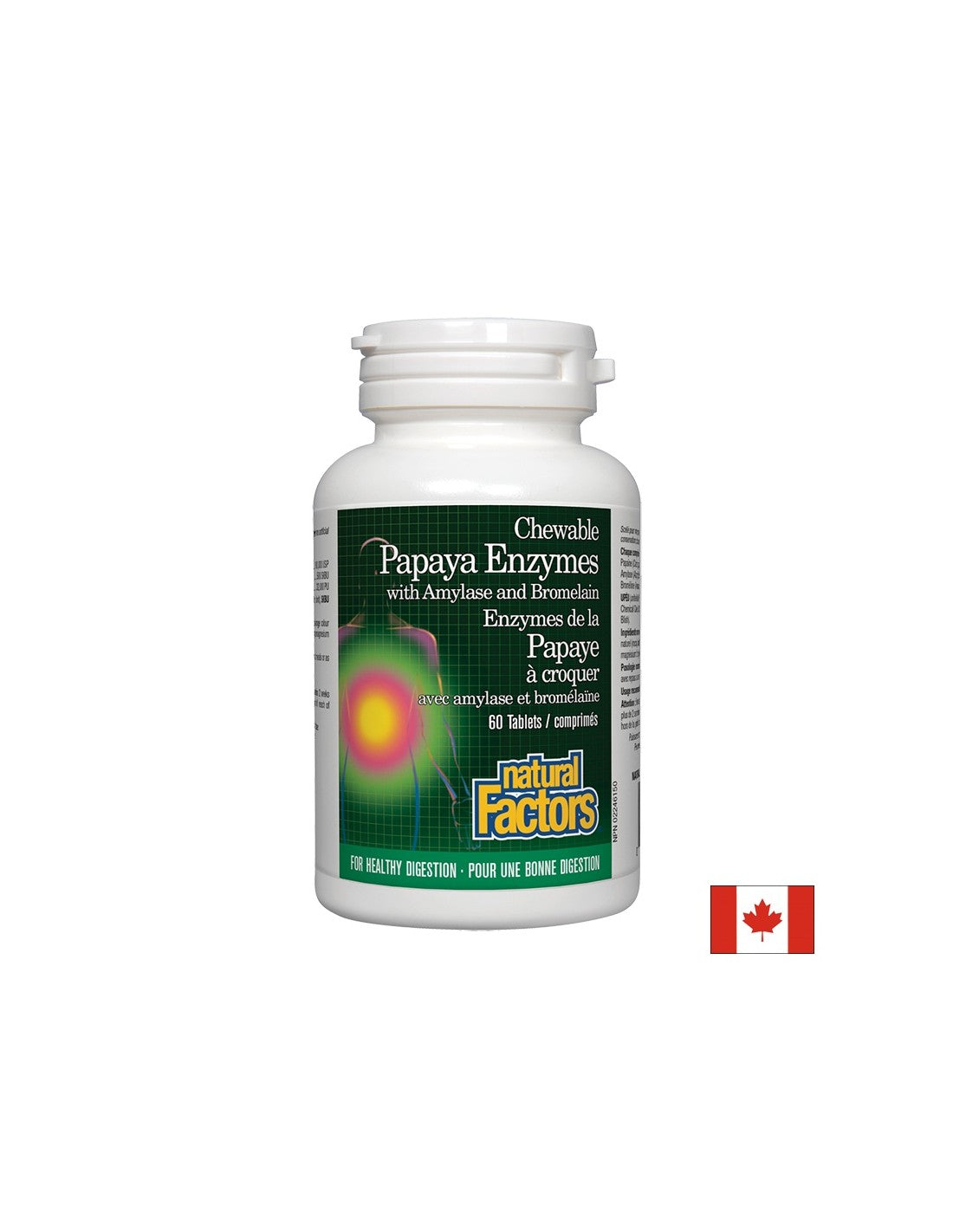 Papaya Encimi - 60 žvečilnih tablet
