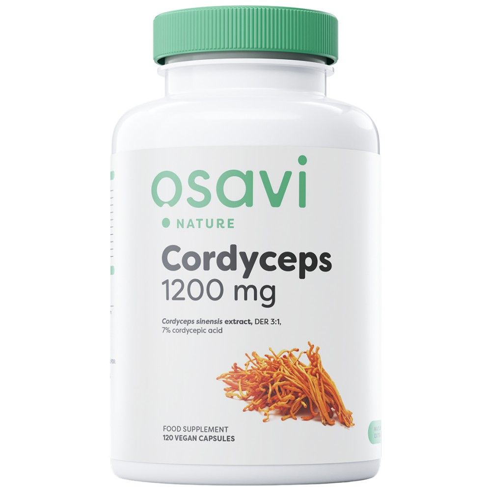 Cordyceps 1200 mg - 120 kapsul