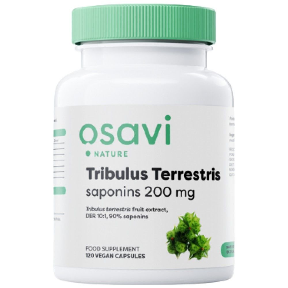 Tribulus Terrestris 90% | 200 mg saponinov - 120 kapsul