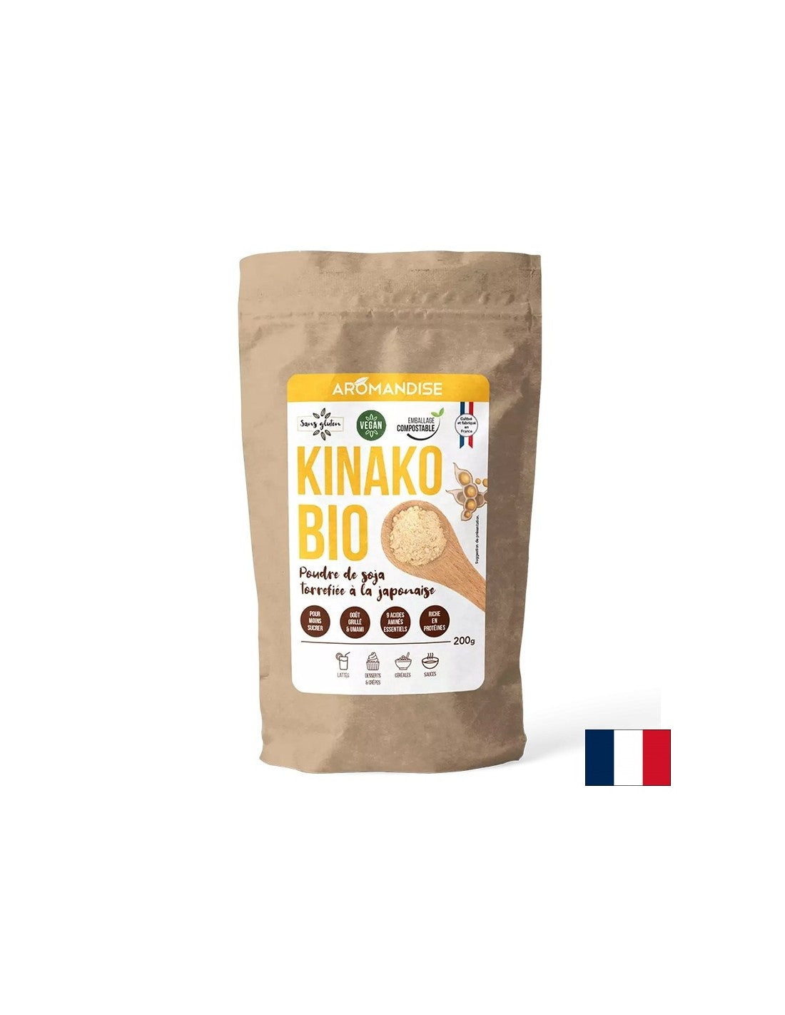 Pražena kinako soja, 200 g prahu